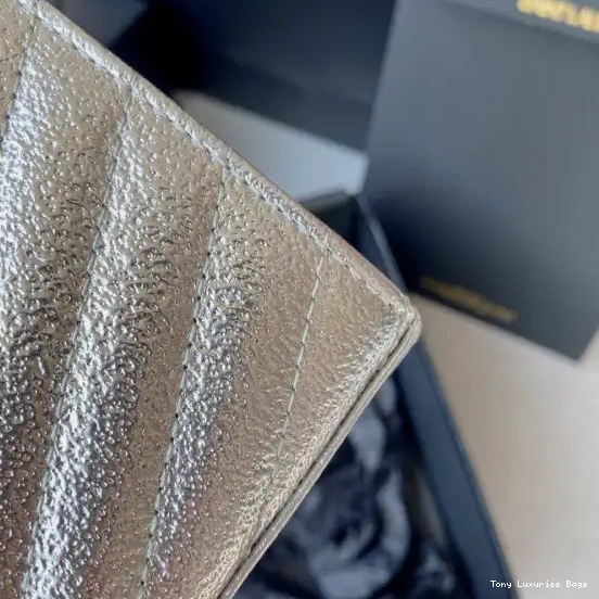 Tony Luxuries CASSANDRE YSL MATELASSÉ WALLET CHAIN 0512